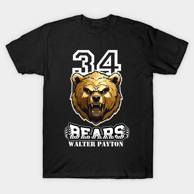 Legend Walter Payton T-Shirt by maximus123